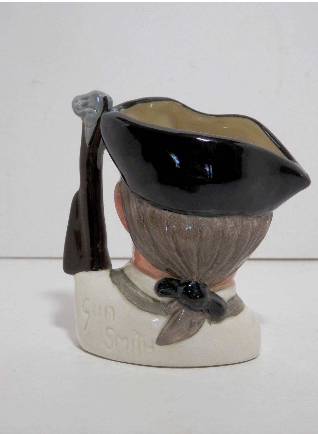 Vintage 1962 Doulton & Co. Limited Small Toby Jug,Williamsburg Coll., Gunsmith, D6580