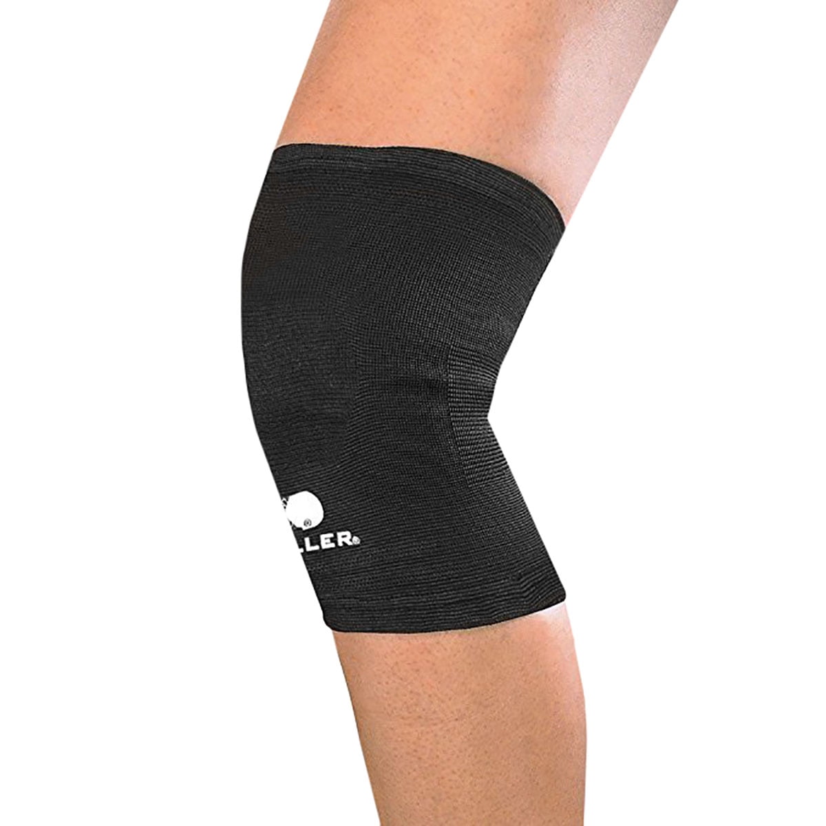 Mueller Sports Medicine Lightweight Elastic Knee Support Sleeve - Large - Black