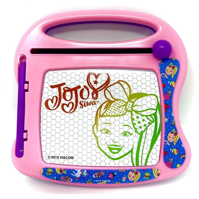 Lollipop JoJo Siwa Travel Magnetic Drawing Board for Girls, On The Go Drawing Board