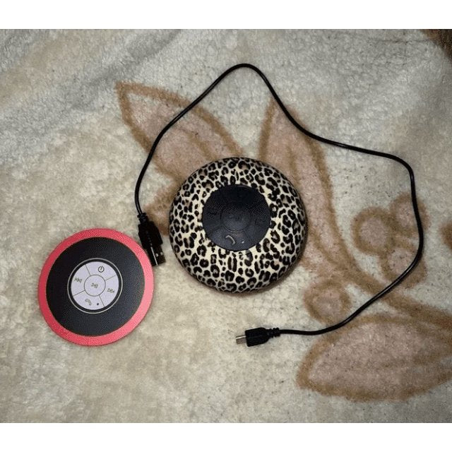 Aconic Bluetooth IPX4 Water Resistant Speaker Leopard Print