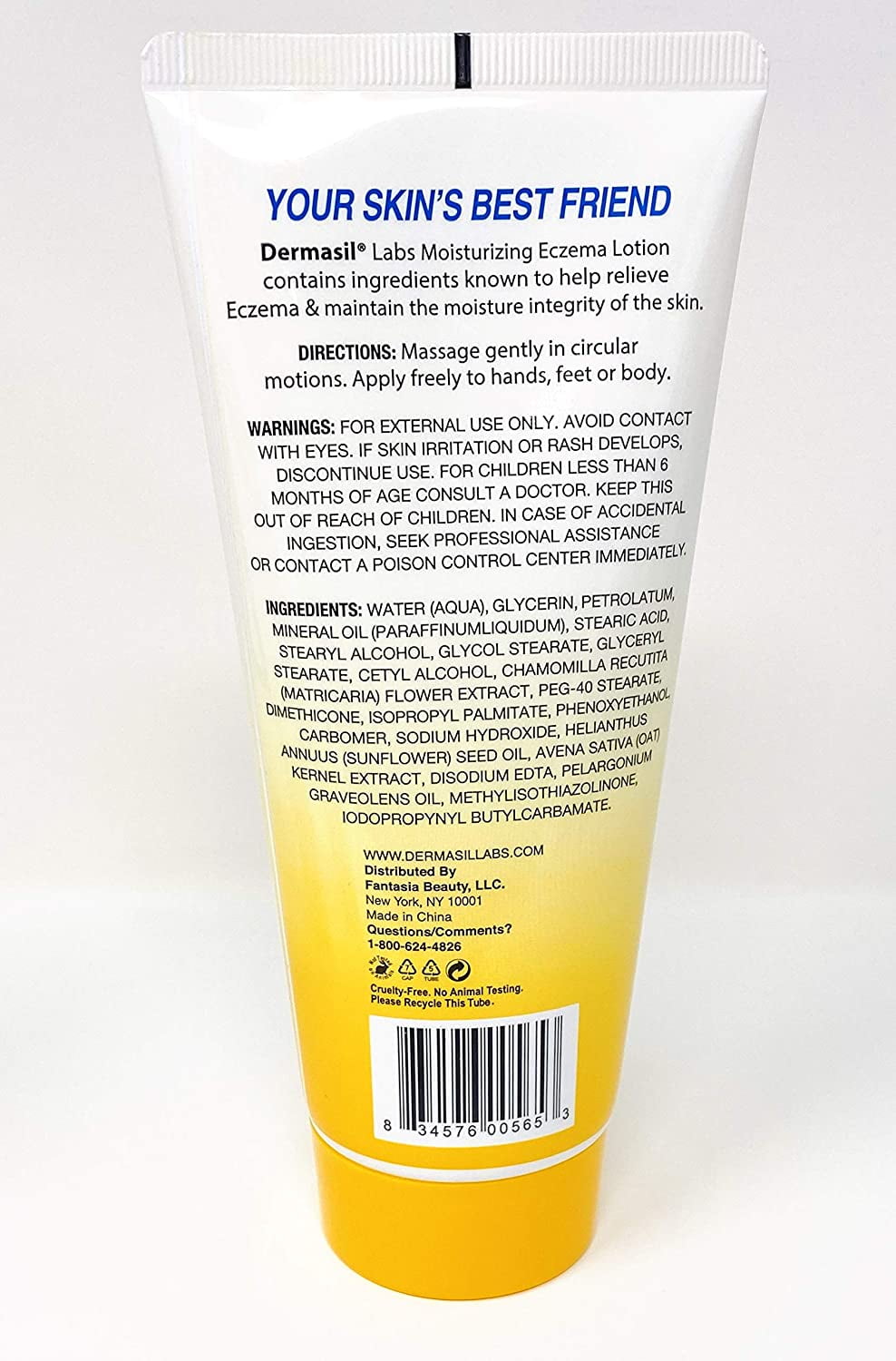 Dermasil Labs Eczema Relief Moisturizing Lotion 6 Fl Oz