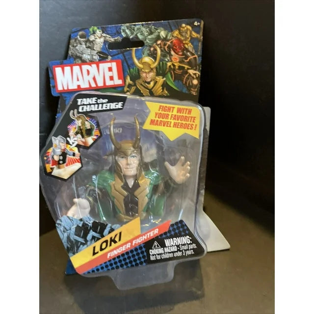 Marvel Comics Finger Fighters Action Figures Avengers Endgame LOKI