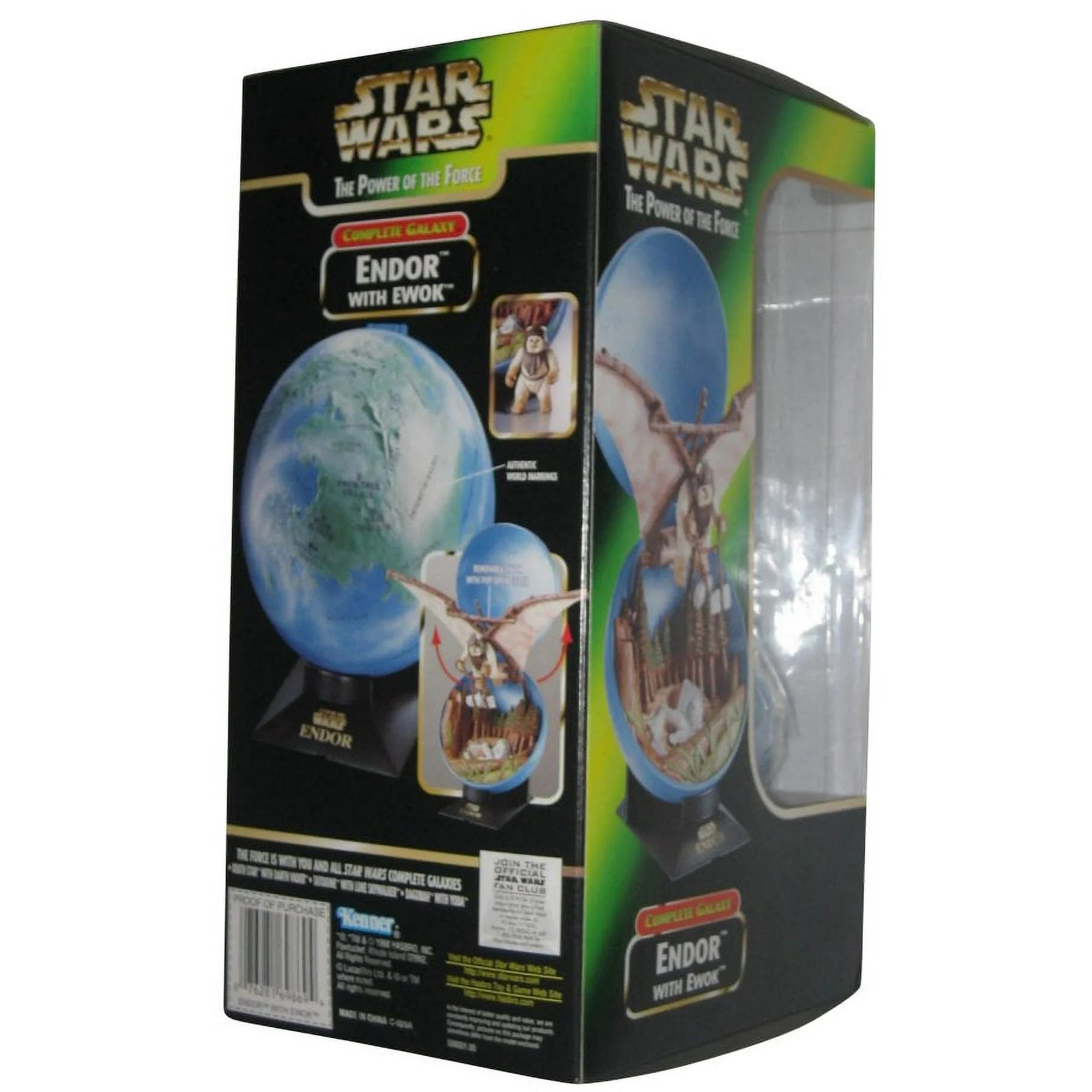 Star Wars POTF Complete Galaxy Endor with Ewok