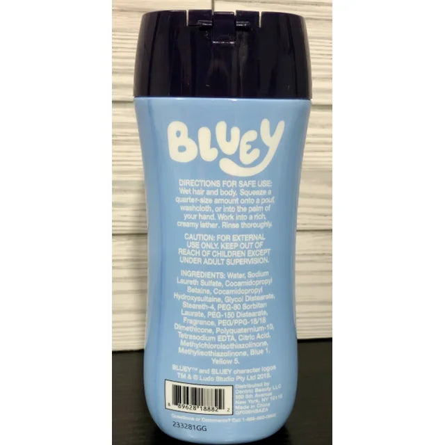 Bluey 3-in-1 Body Wash Shampoo & Conditioner 8oz