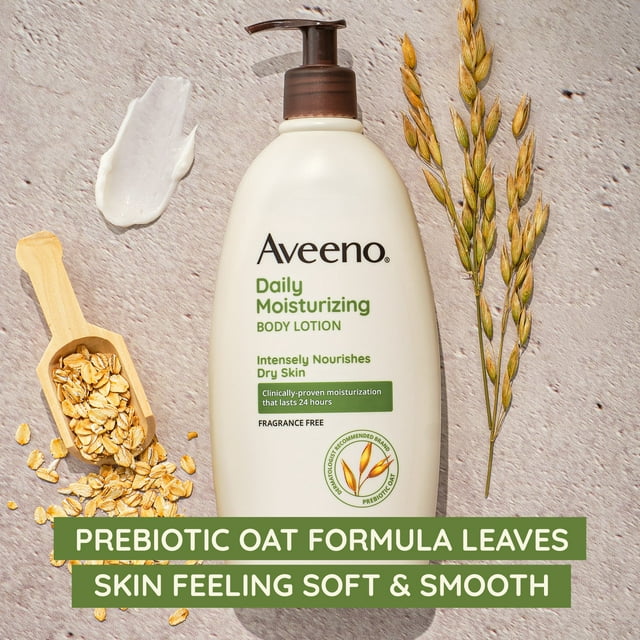 Aveeno Daily Moisturizing Lotion with Oat for Dry Skin, 20 fl. oz