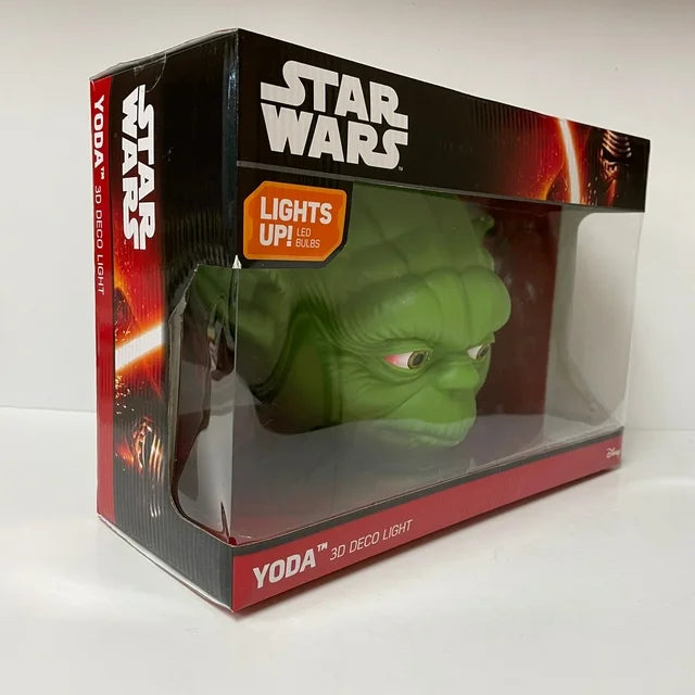 3D Light FX Star Wars Yoda Face 3D Deco LED Wall Light