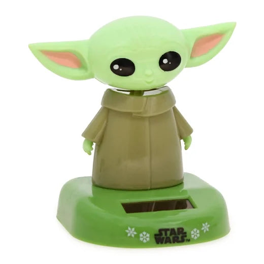 Star Wars Mandalorian Baby Yoda Solar Bobble head