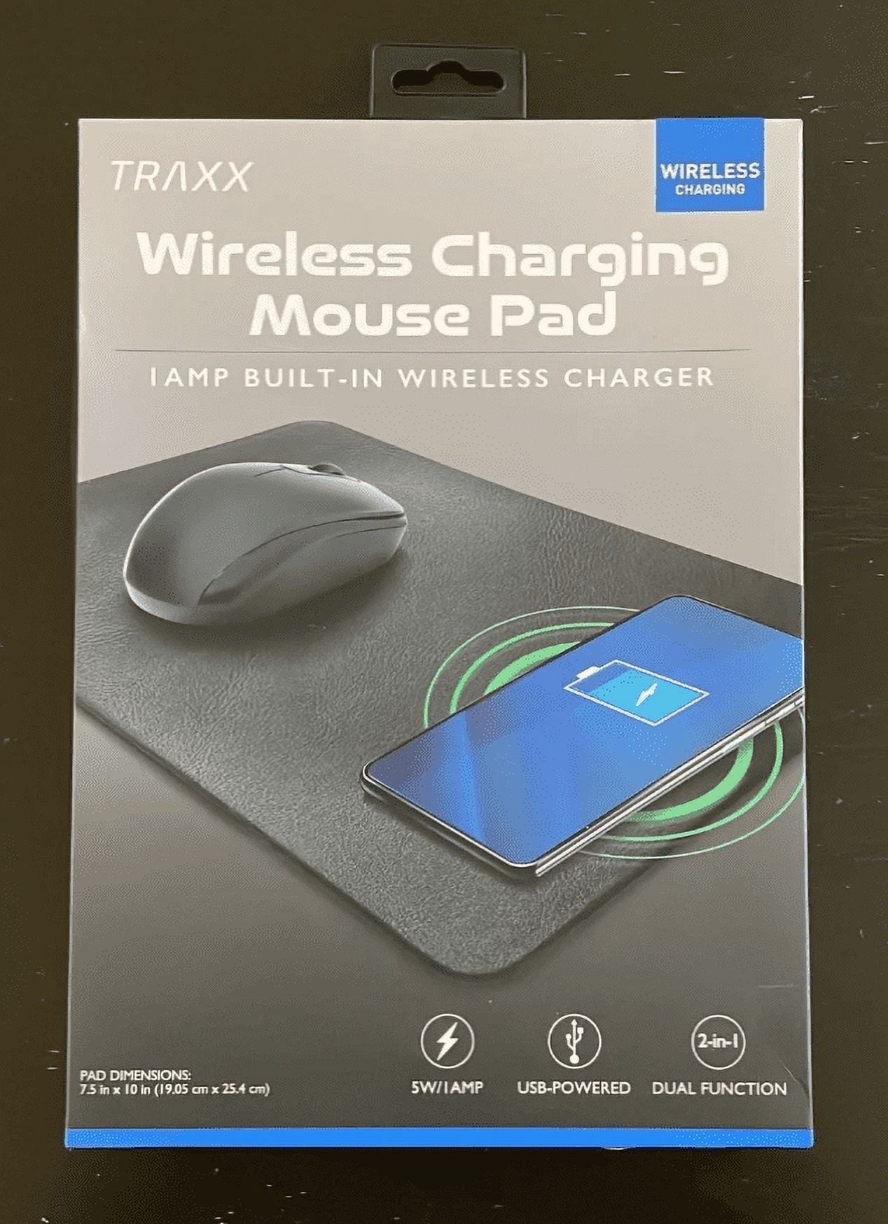 Traxx Wireless Charging Mouse Pad