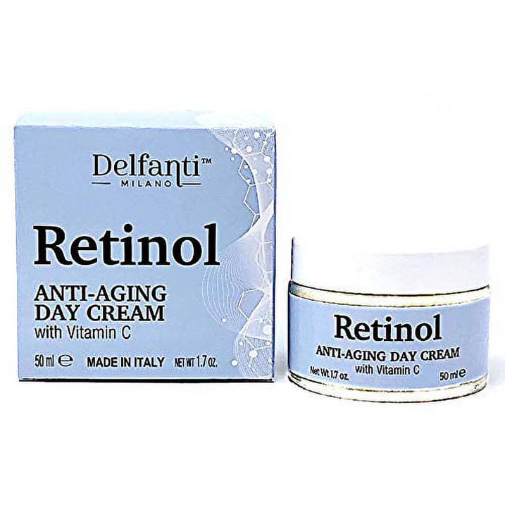 Delfanti RETINOL Anti-Aging Day Cream with Vitamin C  1.7 fl oz