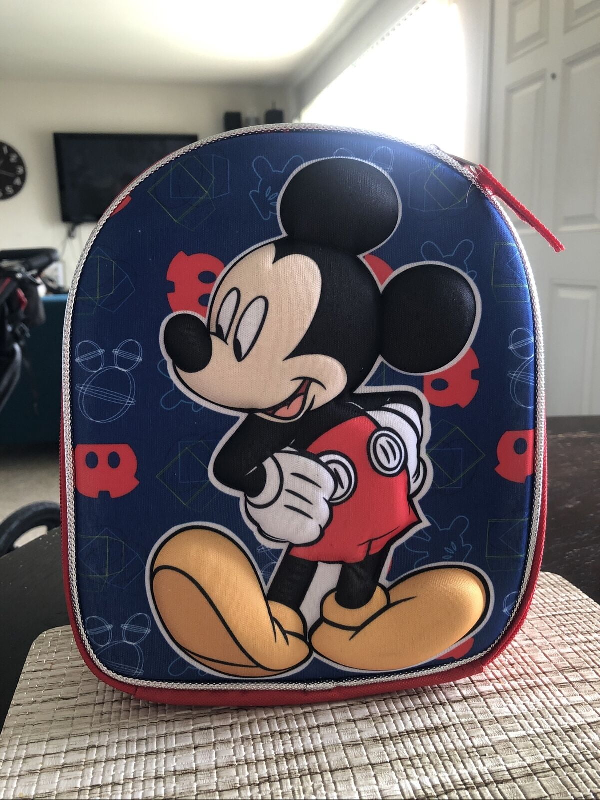 Mickey Dome Shaped Lunch Bag With Molded Front