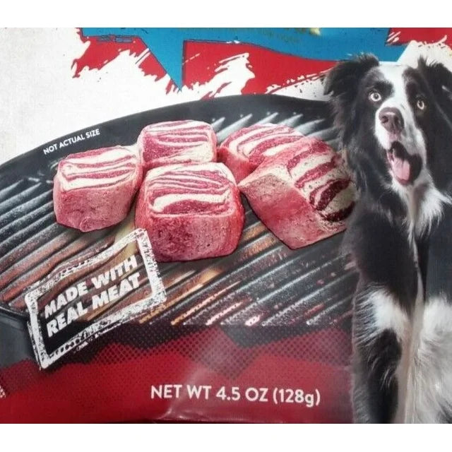 Kind Rewards Grill House Ribeye Flavored-Delicious Treats Made with Real Meat for Dogs