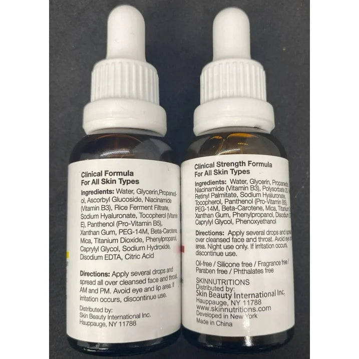 Skin Nutrition Botanicals Vitamin C+ 1% Serum: Set of 2-