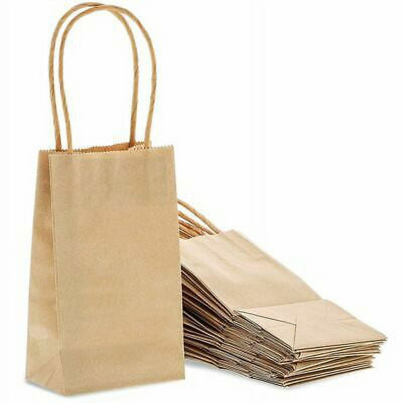 Shalom Style Kraft Bags 12Ct. 8'' X 5''