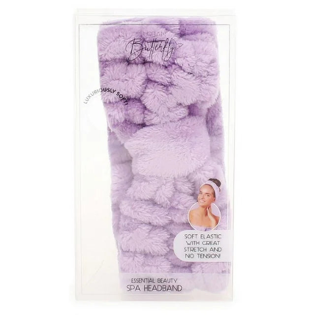 Urban Butterfly Essential Beauty SPA Purple Headband