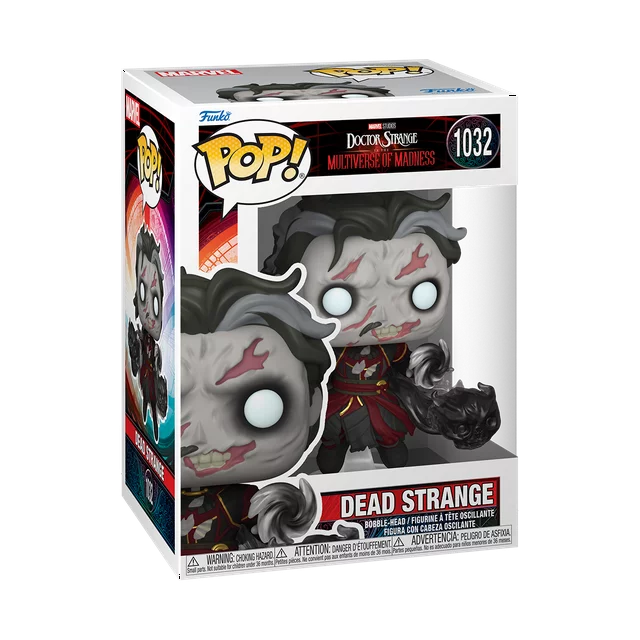 Funko Pop! Marvel: Doctor Strange in the Multiverse of Madness - Dead Strange Vinyl Bobblehead