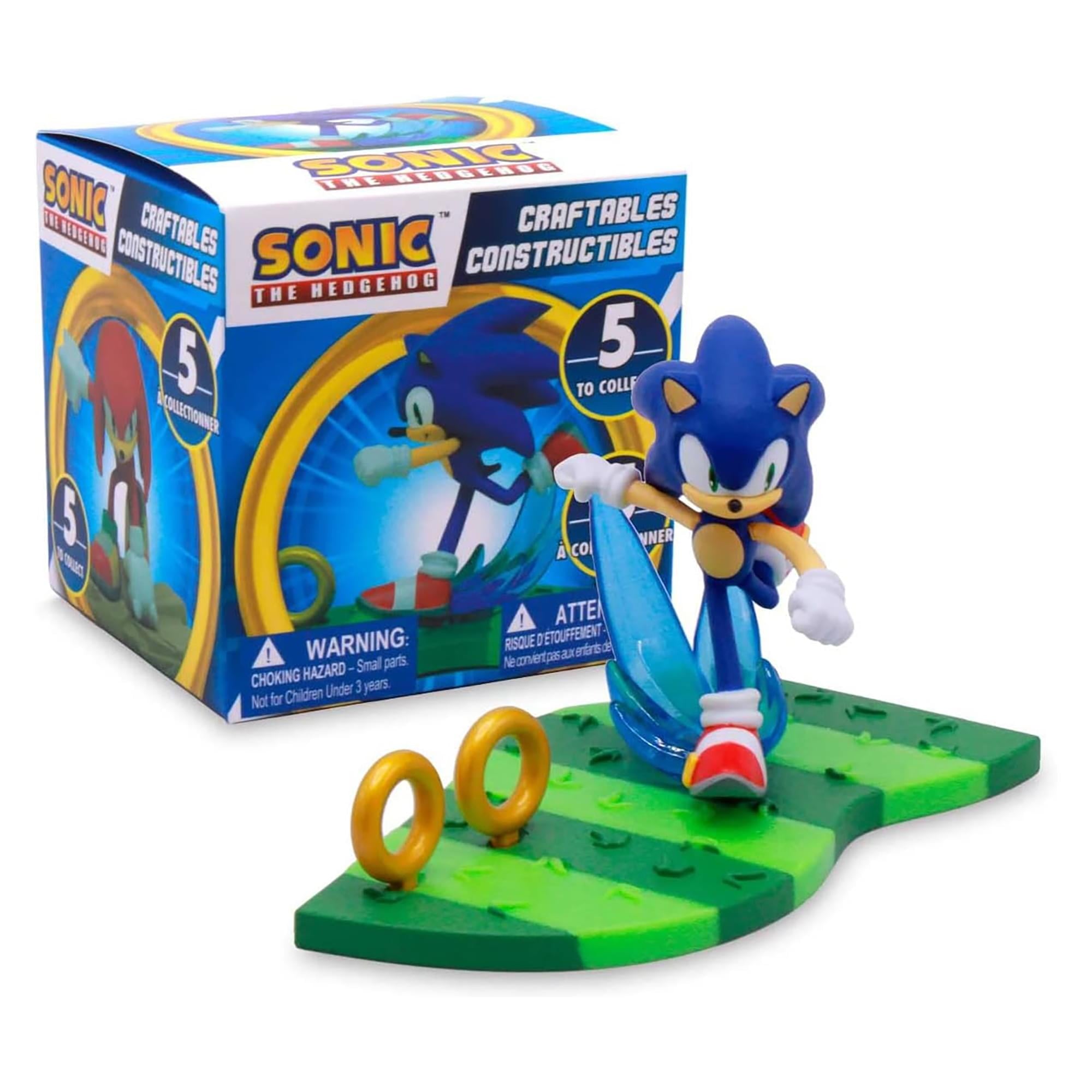 Sonic The Hedgehog Series 3 Craftable Buildable Action Figure | One Random