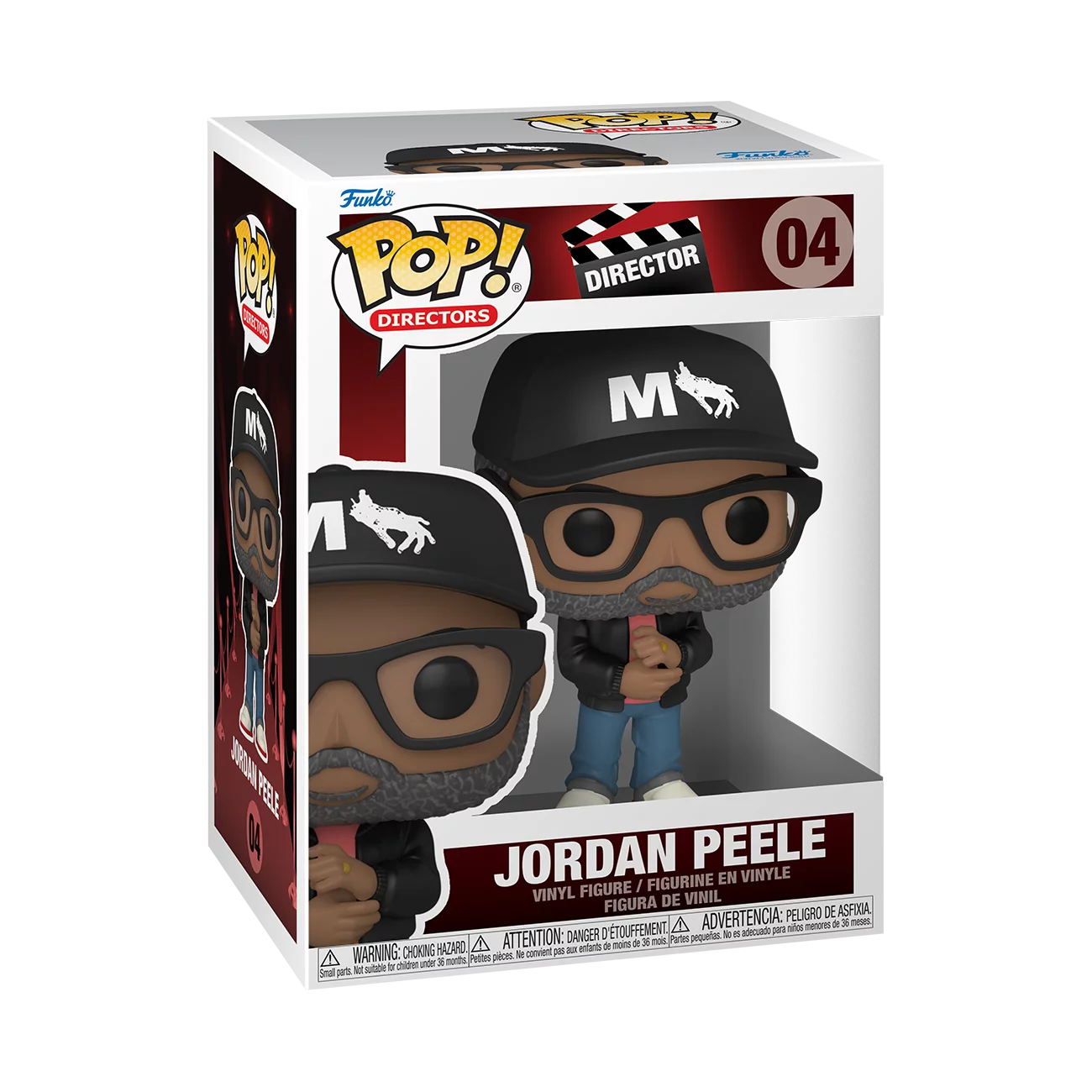 Pop Funko! Icons: Jordan Peele Vinyl Figure