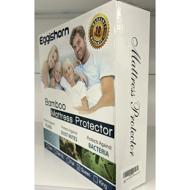 Eggishorn bamboo mattress protector, Queen size