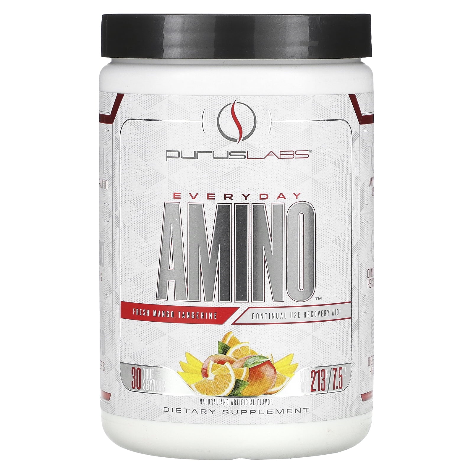 Purus Labs Everyday Amino, Mango Tangerine, 30 Servings