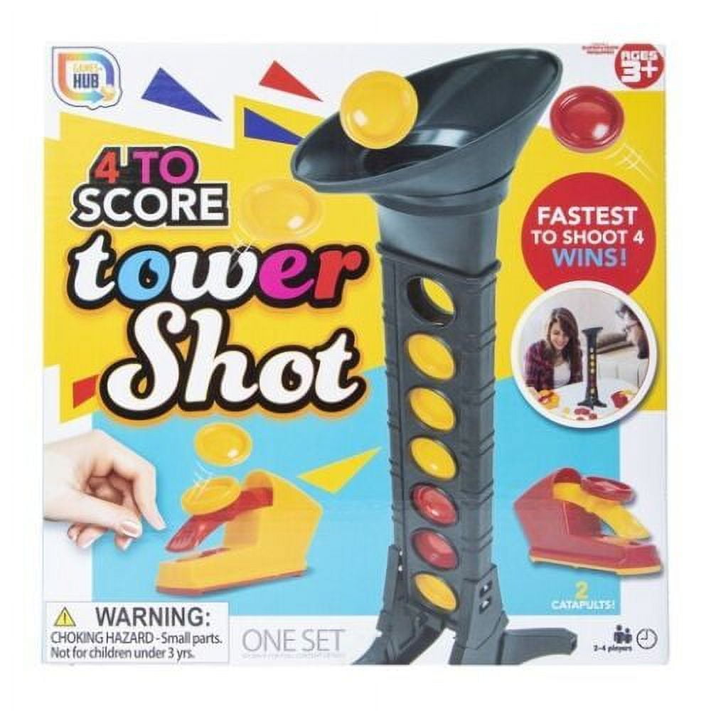 Games Hub 4 To Score Tower Shot Game