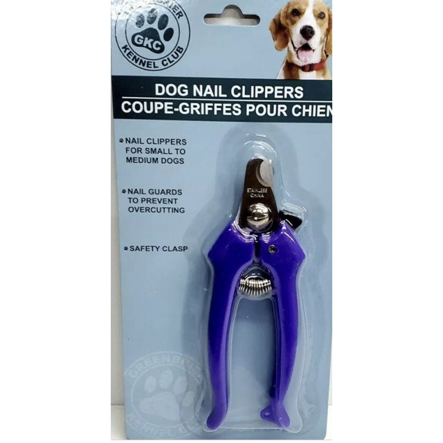 GKC Dog Nail Clippers Professional Heavy Duty Safety Clasp Pet Nail Clippers