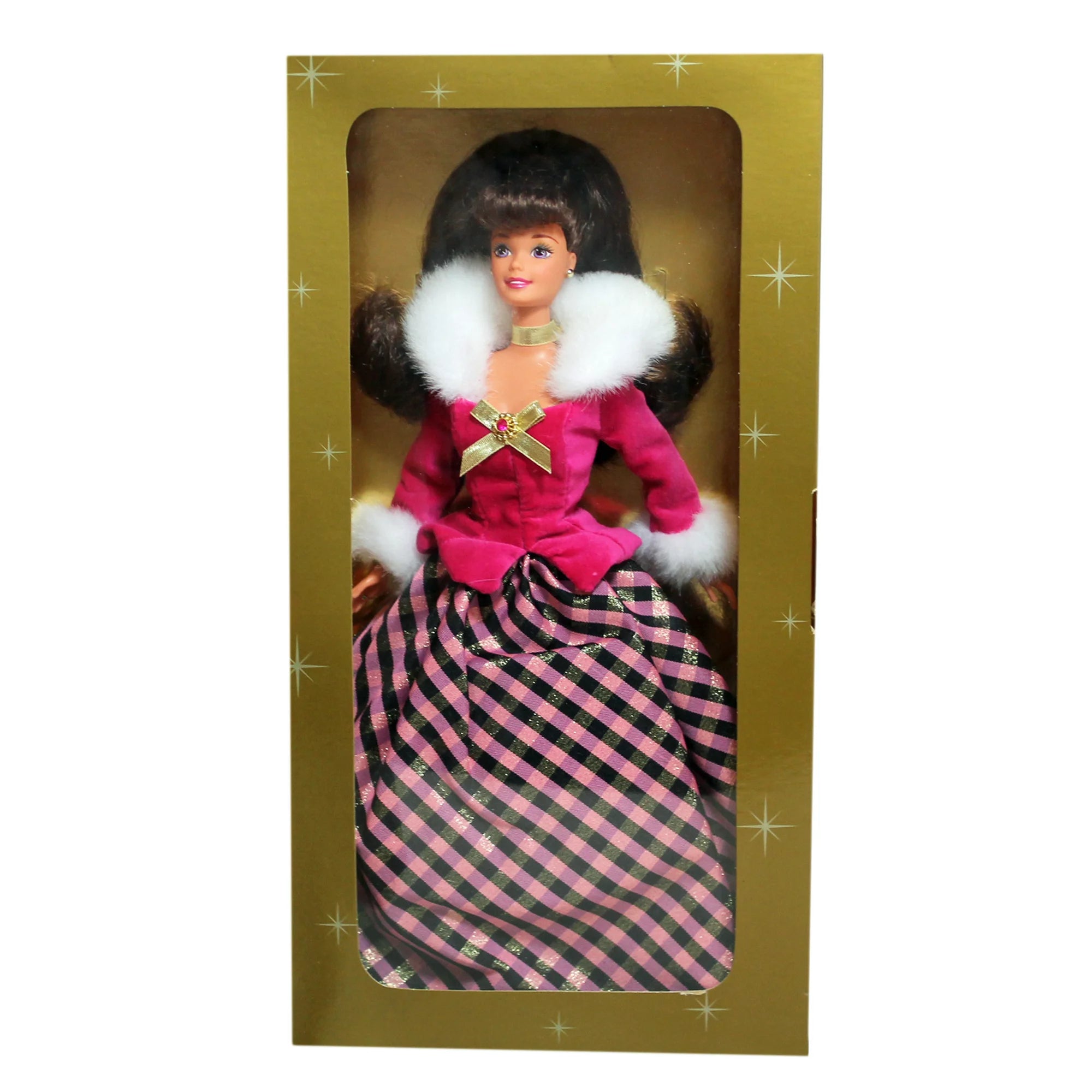 1996 Avon Winter Rhapsody Barbie, NRFB, (16873) Non-Mint Box