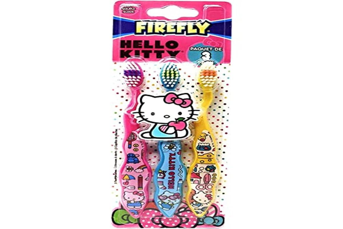 Hello Kitty 3pk Toothbrush