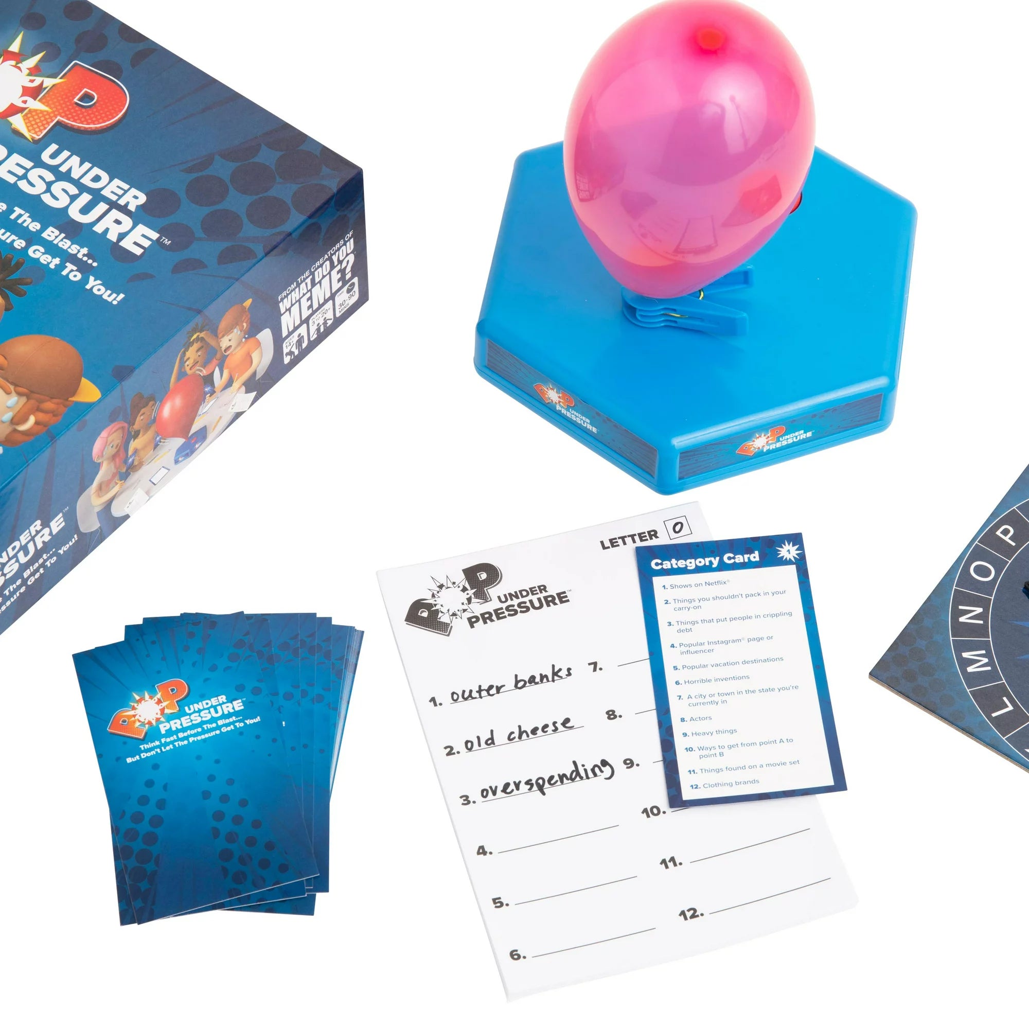 Pop Under Pressure - the Fast-Paced Categories Game by What Do You Meme?Â® Family