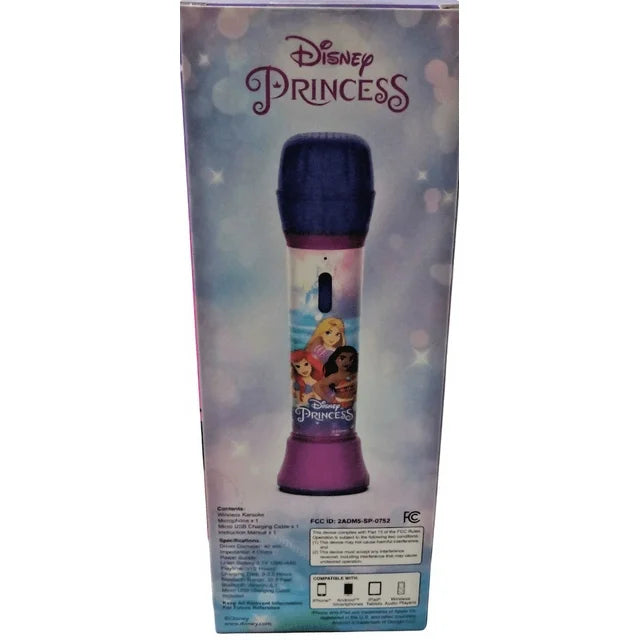 Disney Princess Wireless Bluetooth Karaoke Speaker & Microphone Musical Toy