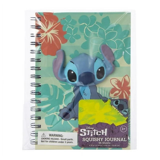 Lilo & Stitch squishy journal 5.75in x 8.25in