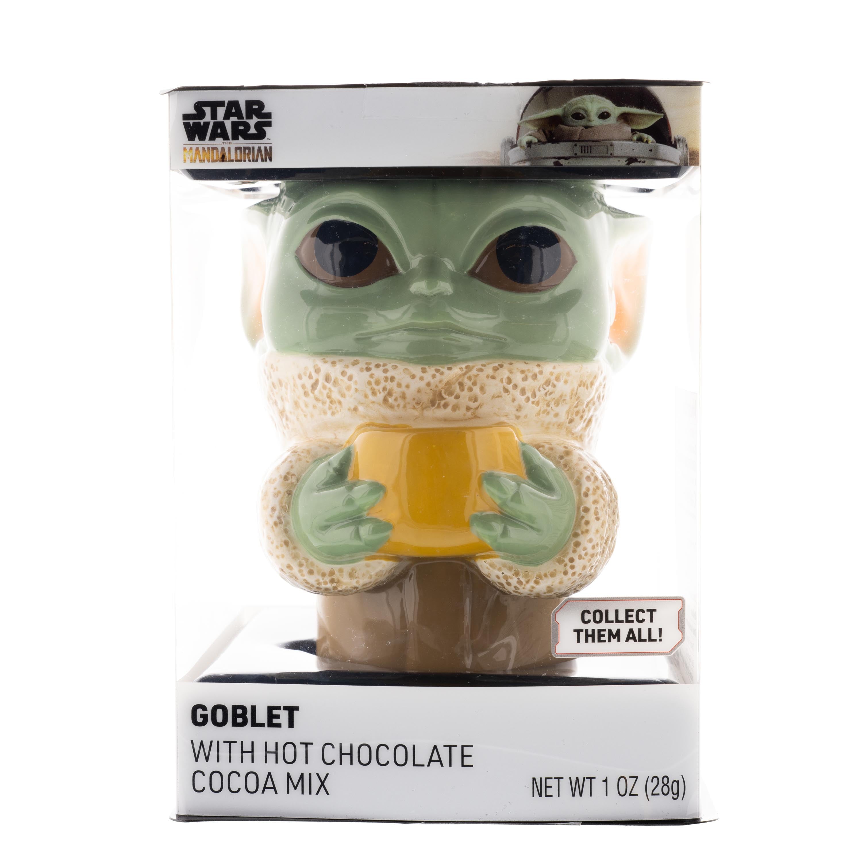 Galerie The Mandalorian Grogu Holding Cup Goblet with Cocoa Mix, 1 oz