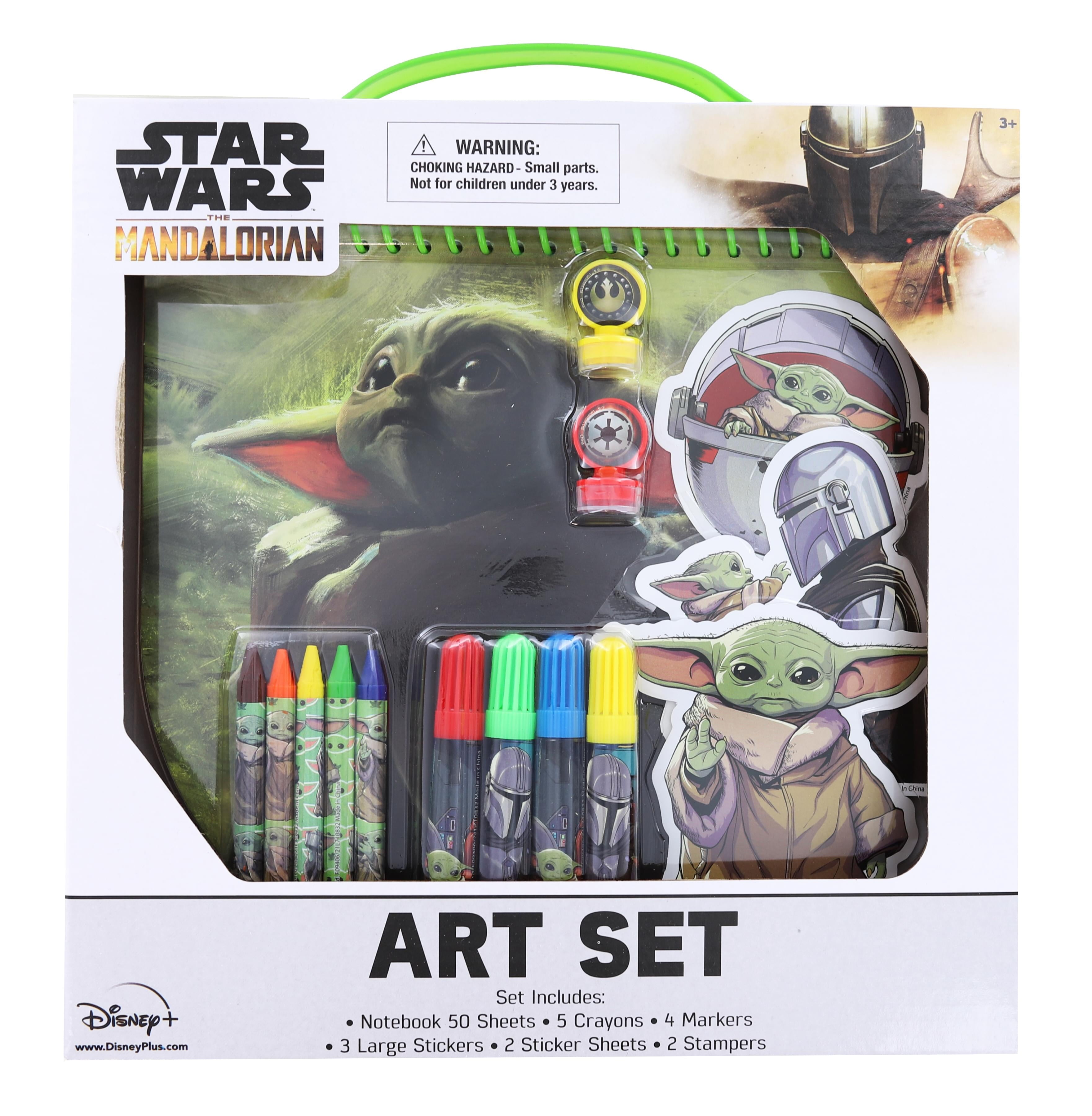 Star Wars The Mandalorian The Child Grogu 17 Piece Art Set