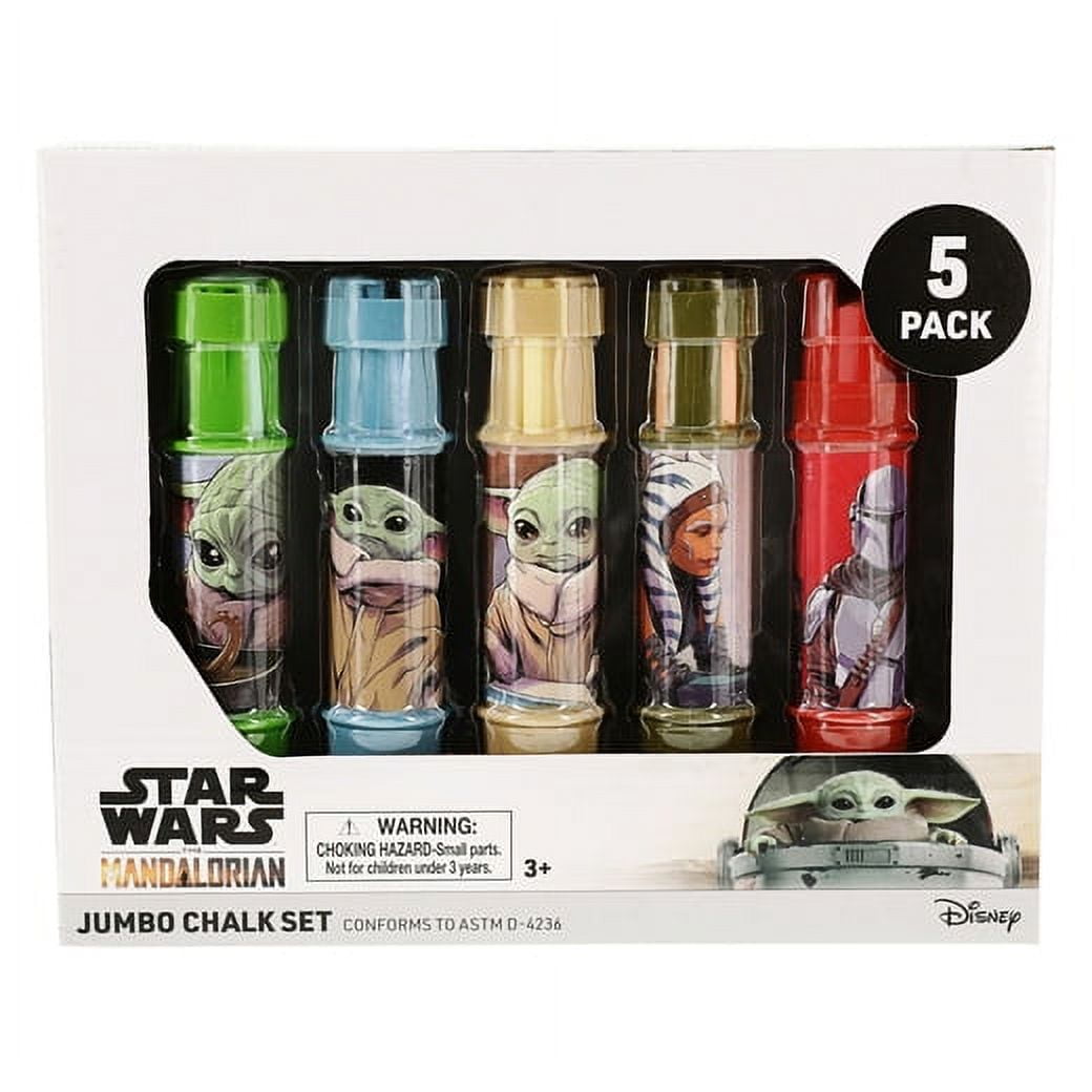 Disney Star Wars The Mandalorian Jumbo Chalk set