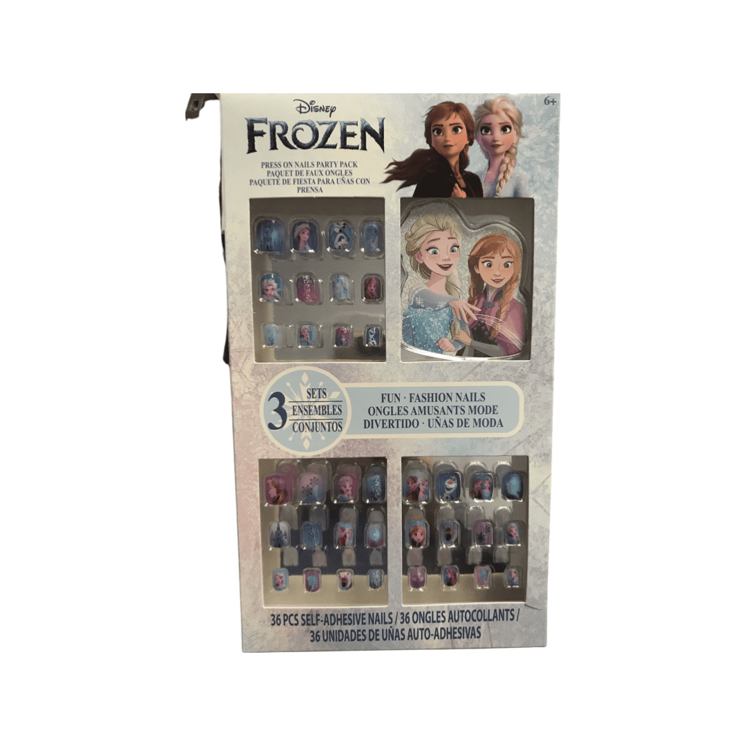 Disney Frozen Press On Nails Party Pack 3 Set Ensembles