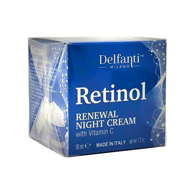 Delfanti RETINOL Renewal Night Cream with Vitamin C  1.7 fl oz