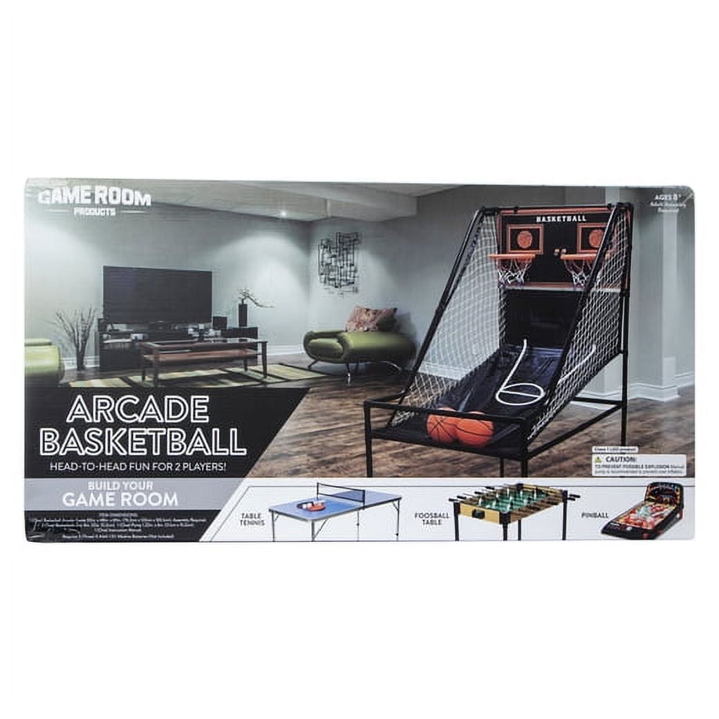 Game Room Products Arcade Basketball head to head fun for 2 players