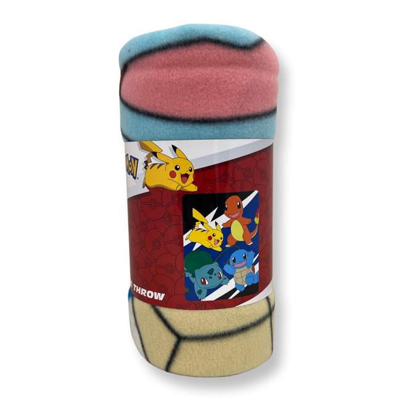 Pokemon Throw Blanket 45" x 60" Pikachu