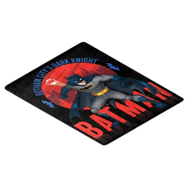 Batman Silk Touch Throw Blanket "Gotham Night", 40 inch x 50 inch, 1 each