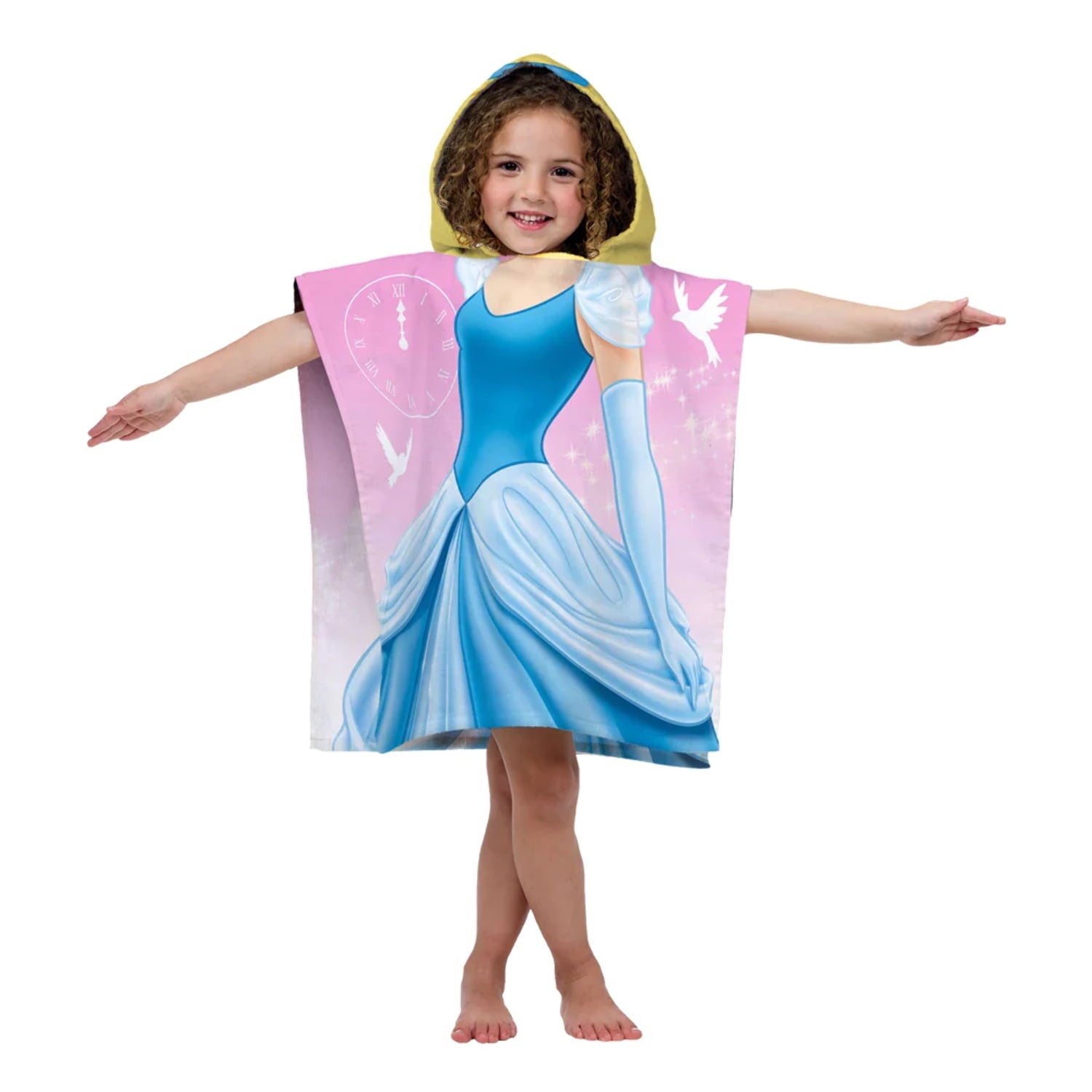 Disney Youth Hooded Poncho - Cinderella