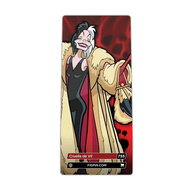 Figpin Disney Villains Cruella De Vil Classic Enamel Pin