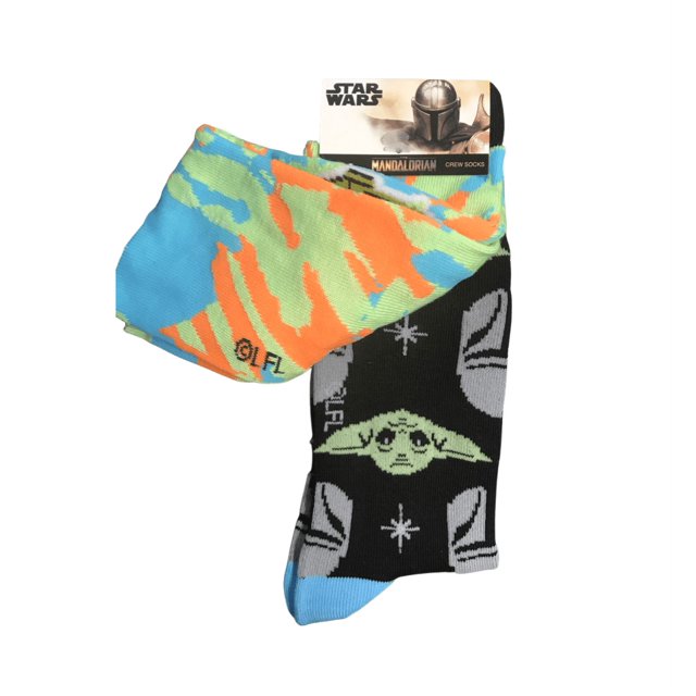 Star War Mandalorian 2 Crew Socks