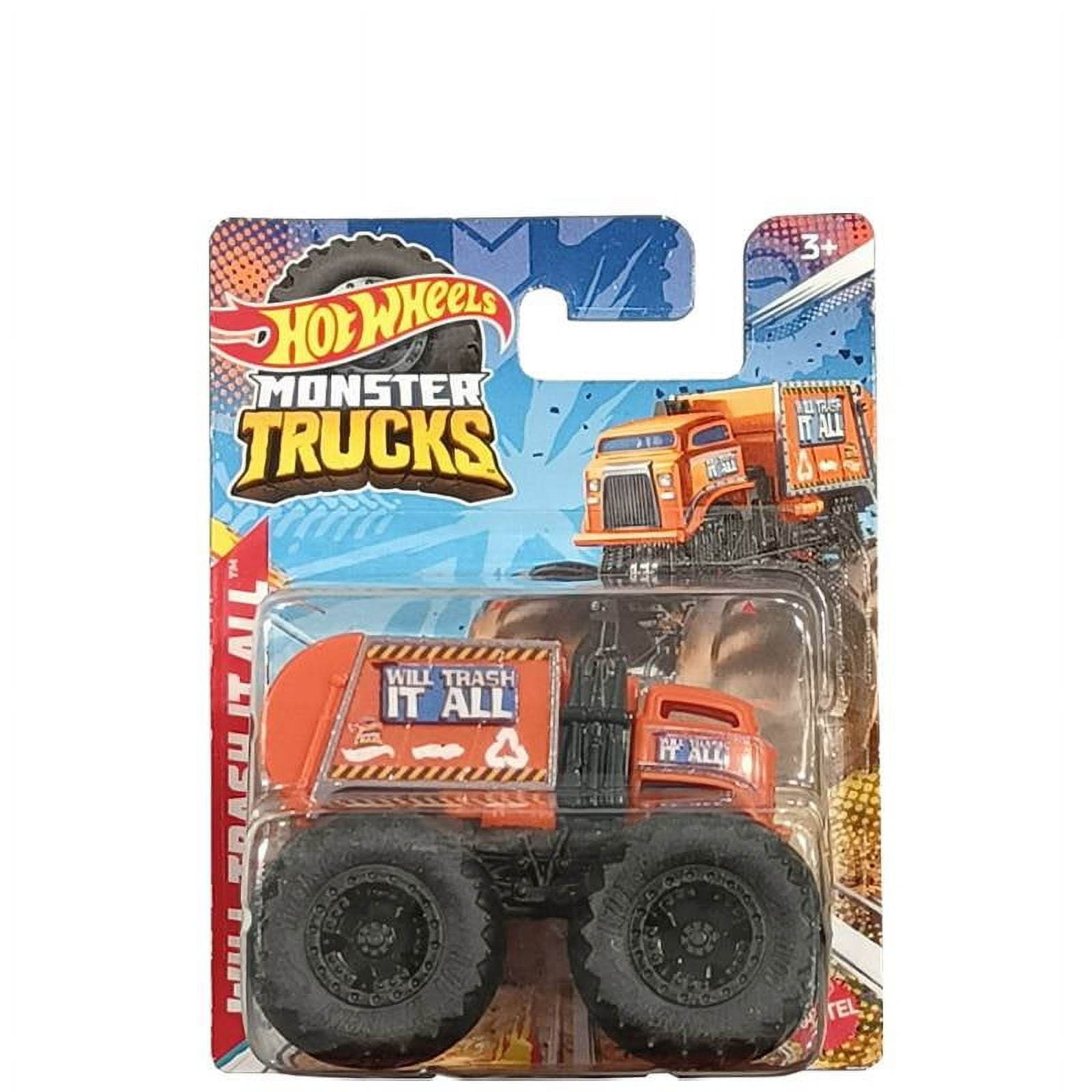 Hot Wheels Monster Trucks 1:70 Scale Will Trash It All (HFB96)