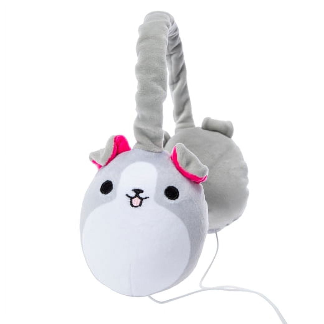 Fluffy Cuties Plush Wired Headphones Sparky the Dog