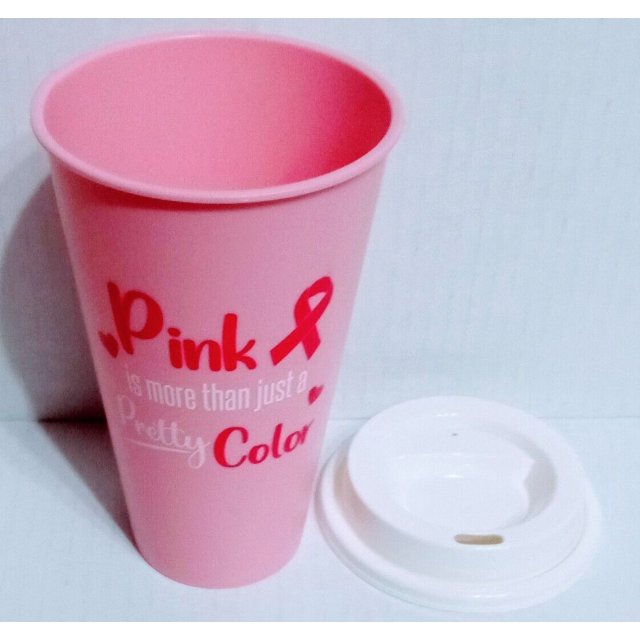 Pink Is More Than Just A Pretty Color. Reusable Tumbler. 12oz 3pk