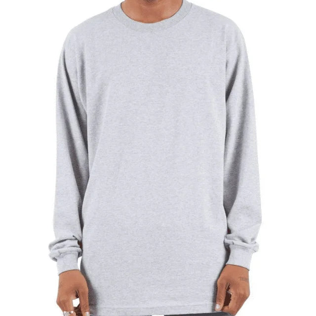 Shaka Wear Long Sleeve Shirt Grey Size M( 2 Pack)