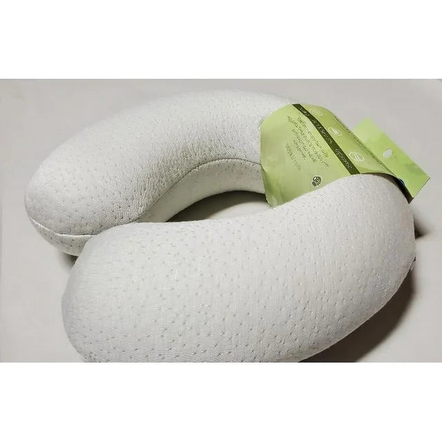 luxury Bamboo Memory Foam neck travel pillow