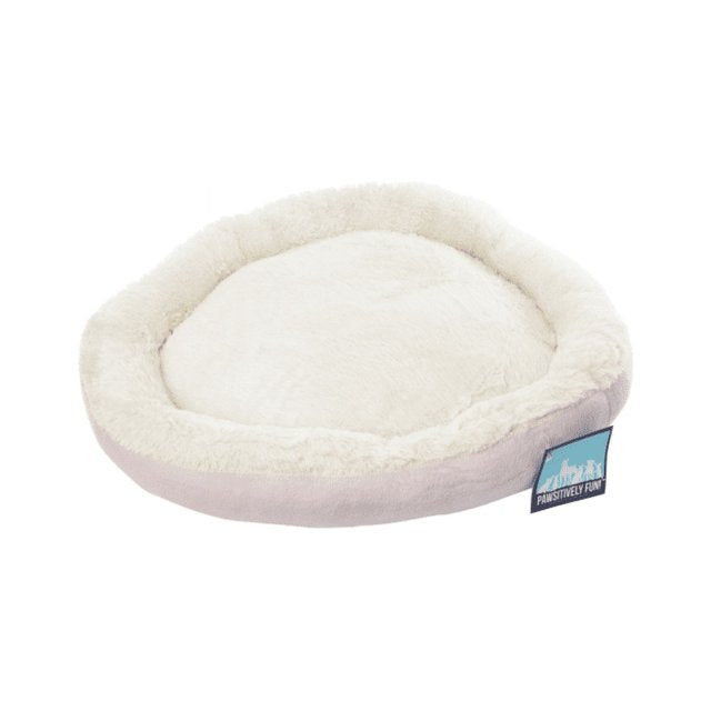 Pet Bed Soft & Comfy Coddlers White /Pink