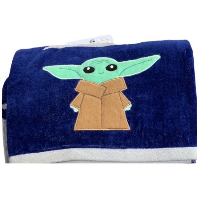 Star Wars Baby Yoda Beach Towel with Grogu Mandalorian