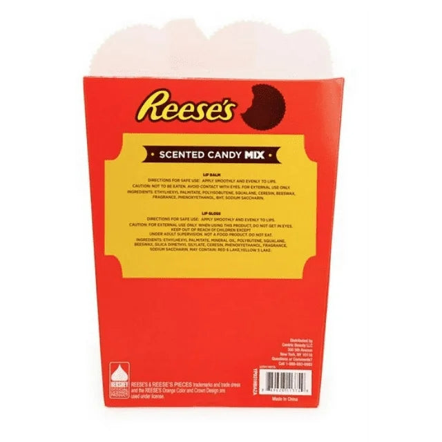 Reese's candy mix 6-pack lip balm & gloss set