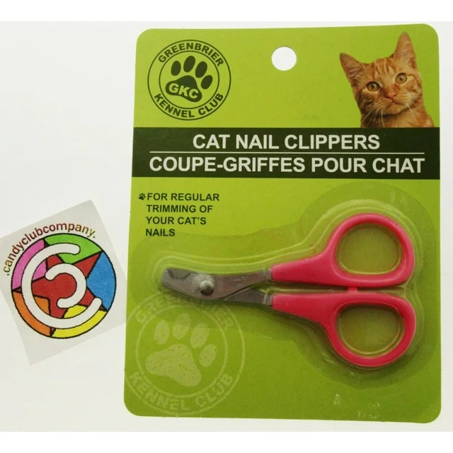 Cat Nail Clippers by Greenbrier Kennel Club ~ Pet Claw Care - Pink